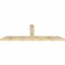 Ekena Millwork Portland Rough Sawn Timber Gable Bracket, Douglas Fir, 96"W x 32"H x 4"D x 6"F, 8/12 Pitch GBW096X32X0406POR00RDF - alternate 4